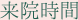 来院時間